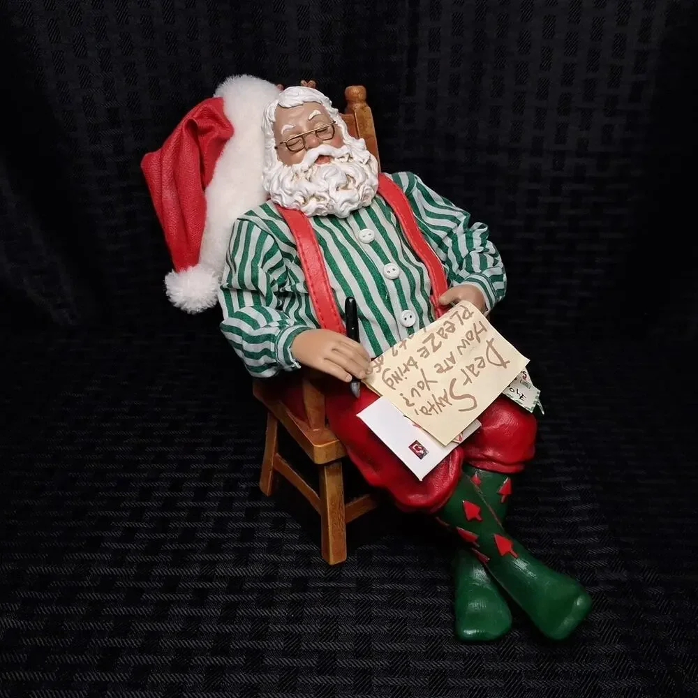 POSSIBLE DREAMS NICK'S NOOK # 4220 TUCKERED OUT SANTA CLAUS FIGURINE